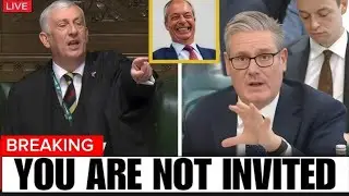 Starmer THROWN OUT of Parliament After Heated Exchange With Nigel Farage
