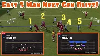 This Defense Is Better Than The Meta! | Easy 5 Man Blitz + Coverage Tips |