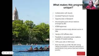 BU Sargent College DPD/MS+DI Program