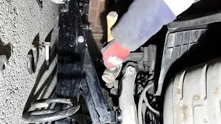 Rear coil spring replacement on Vauxhall Opel Insignia estate