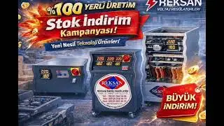 &bull; Voltaj Dalgalanmasına Karşı Net &Ccedil;&ouml;z&uuml;m | REKSAN Reg&uuml;lat&ouml;r