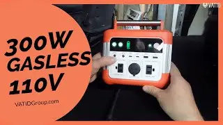 300W Gasless 110V Portable Power Station Pure Sine Wave with USB and 12V Output | VATID