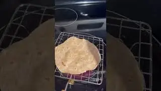 Phulka on electric stove #phulka #roti