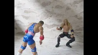 WWE Moves Spear by Edge Mattel Action Figures Stop Motion