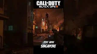 Постапокалиптическая карантинная зона Сингапур - Call of Duty: Black Ops 3 PS5 #короткиевидео