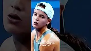 EMILIANA ARANGO POWERFUL EXECUTED SERVING ACE #shorts