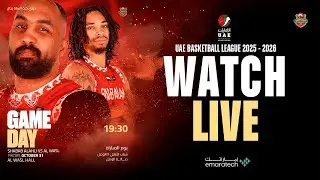 FULL GAME - AL WASL VS SHABABALAHLI DUBAI | UAE BASKETBALL LEAGUE 2025-2026
