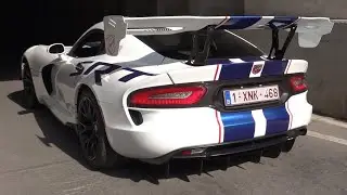 Supercars Accelerating & Revving LOUD in the Tunnel | 2022 Cars & Coffee Italy at Monza!