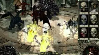 Disciples 2 DoM's mod. Взятие столицы демонами.