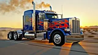 This restoration journey begins with a heavily damaged Peterbilt 379