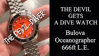 Распаковка лимитированной серии Oceanographer &laquo;Devil Diver&raquo; от Bulova!