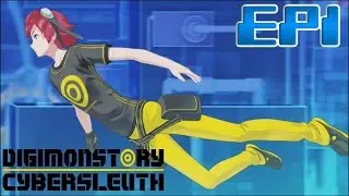 Digimon Story Cyber Sleuth  EP 1 My first partner