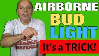 Airborne Bud Light- Make Magic With Beer- MagicTricks.com