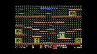 Captain Kreek level 105 (MSX BASIC game)