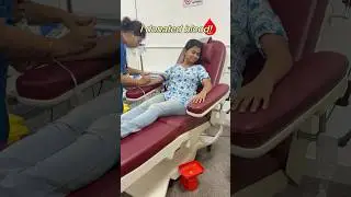 I donated BLOOD for FIRST time🩸Blood Donation Campaign💉Doctor&rsquo;s Day🥼#mbbs #viral #collegelife #aiims