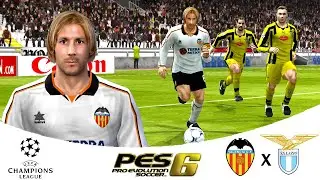 🏆⚽️🎮 VALENCIA x LAZIO - CHAMPIONS LEAGUE 1999-2000 - PRO EVOLUTION SOCCER 6