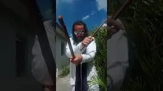 LATIHAN DUA TONGKAT YAHUDI PENJKAT SILAT #nandasuta