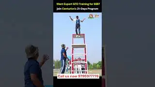 BEST SSB GTO TRAINING AT CENTURION! #ssb #bestssbcoaching #ssbmotivation #rannetibook