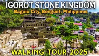 (HD) Exploring Igorot Stone Kingdom  | Walking Tour 2025 | Baguio City, Benguet, Philippines