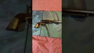 1851 Navy Buntline percussion revolver.