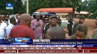 APC Lawmakers Serve Impeachment Notice On Gov Ortom