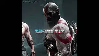 Kratos meets Magni┃God of War [4K] #shorts