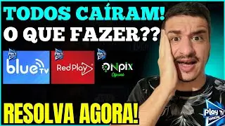 REDPLAY PAROU DE FUNCIONAR - BLUE TV PAROU DE FUNCIONAR - ONPIX PAROU DE FUNCIONAR - BTV TRAVANDO