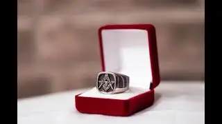 Handmade Masonic ring - Memento Mori, Square and Compass review
