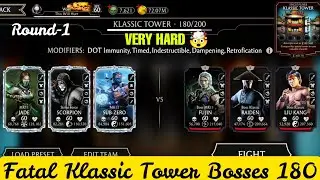 Fatal Klassic Tower Bosses 180 Fight + Chance for Diamond Reward