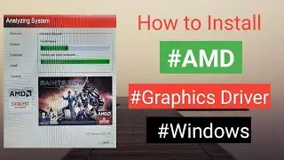 How to Install AMD Graphic Driver for Laptop & PC in 2021 | Window - 7/8/10/11 | Step by Step Guide