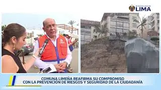 Instalación de geomallas en la Costa Verde | 15 de enero