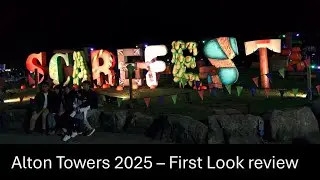 Alton Towers Scarefest - A Controversial review of The Edge of the Forest?