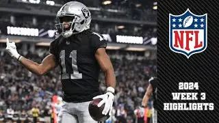 Raider WR Tre Tucker EXPLODES In Week 3 💥 | 2024 ALL CATCHES vs. Panthers