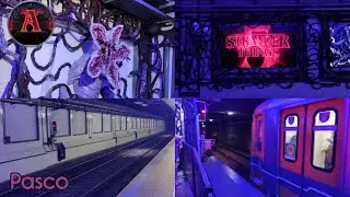 Subte de Buenos Aires X Stranger Things | Decoraciones y formaciones CNR CITIC.