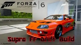 Forza motorsport 6: Toyota Supra Drift Build Xbox one (HD60)