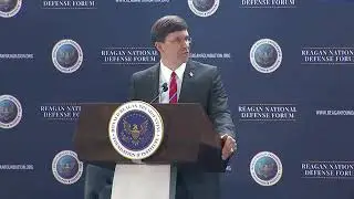 Secretary of Defense Mark Esper keynote & Q&A
