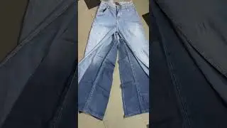Fixed it 👖👀#jeans #diy #newjeans #punintended