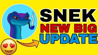 Snek Coin взлетает на Луну 😍 🔥 | Новости о токене Snek | Прогноз будущей цены криптовалюты Snek 🎯...