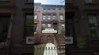 Inside a $3.5M Brooklyn Brownstone 🏡✨ | Stunning Facade & Garden