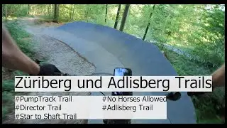 Züriberg und Adlisberg Trails - Bike Trails Zürich - Mountainbike Trails Schweiz