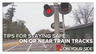 Rail Safety Week: Tips for staying safe on or near train tracks