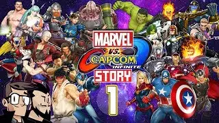 Marvel vs. Capcom Infinite Lets Play: They Made A Story Mode? - PART 1 - TenMoreMinutes