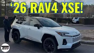 НИЗКАЯ НОЧЬ - Toyota RAV4 XSE 2026 года! Она освещена?