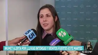 Inumet advierte para la pr&oacute;xima madrugada respecto de la llegada de lluvias y tormentas