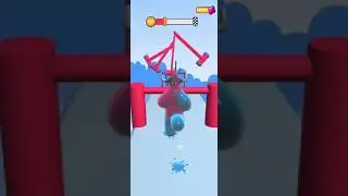 Blob Runner 3D - Short Clip Level 100 (Max Blob Finish!) #shorts #blobrunner3d #gaming #games