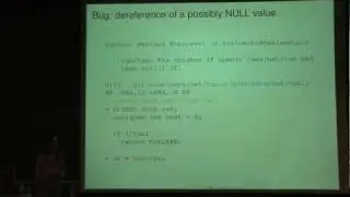 Coccinelle: Finding bugs in open source systems code