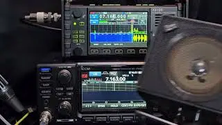 Xiegu X6100 и ICOM IC7300 MK2