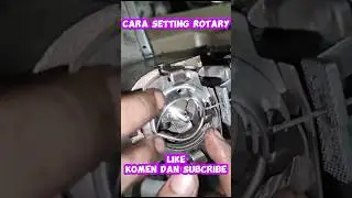 Cara setting rotary#juki#bartex juki#brother