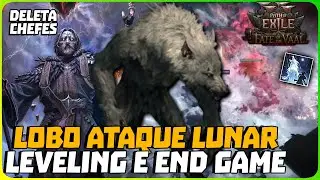 Oráculo - Build Lobo Ataque Lunar! Leveling e End Game! Path of Exile 2: Last of Druids 0.4