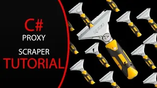 C# How to program a proxy scraper